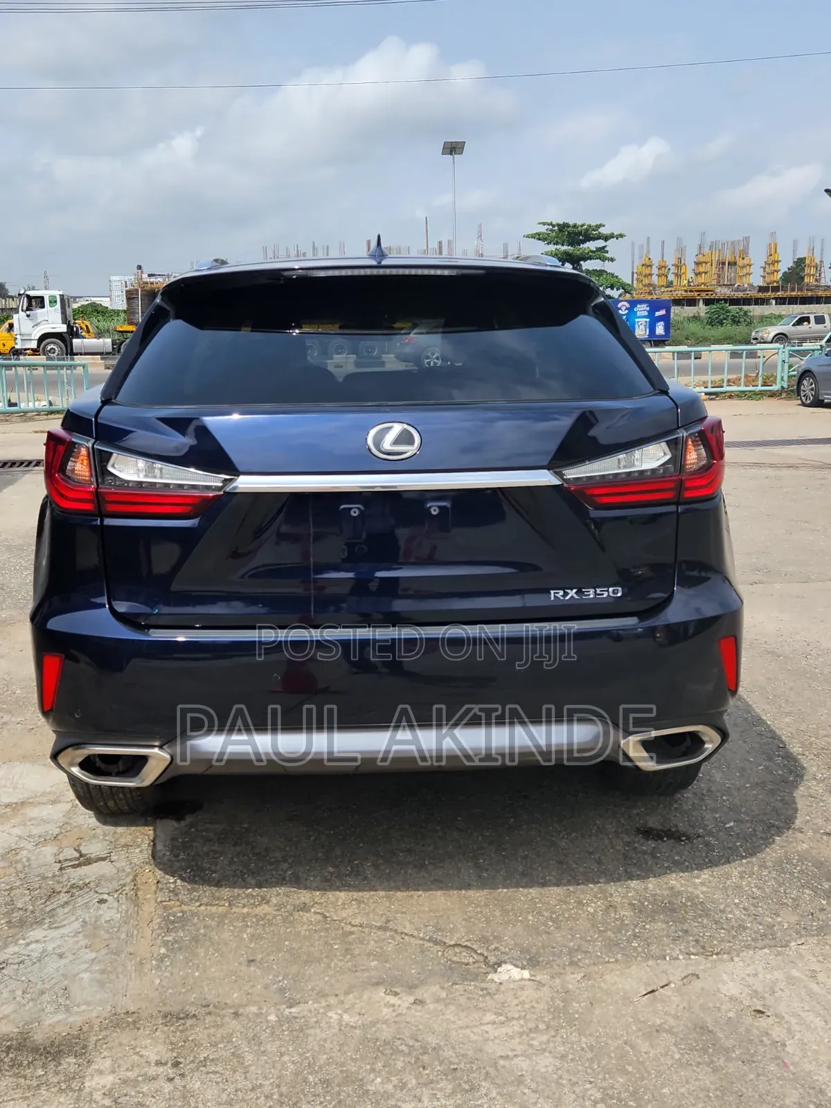 Lexus RX 2017 Blue