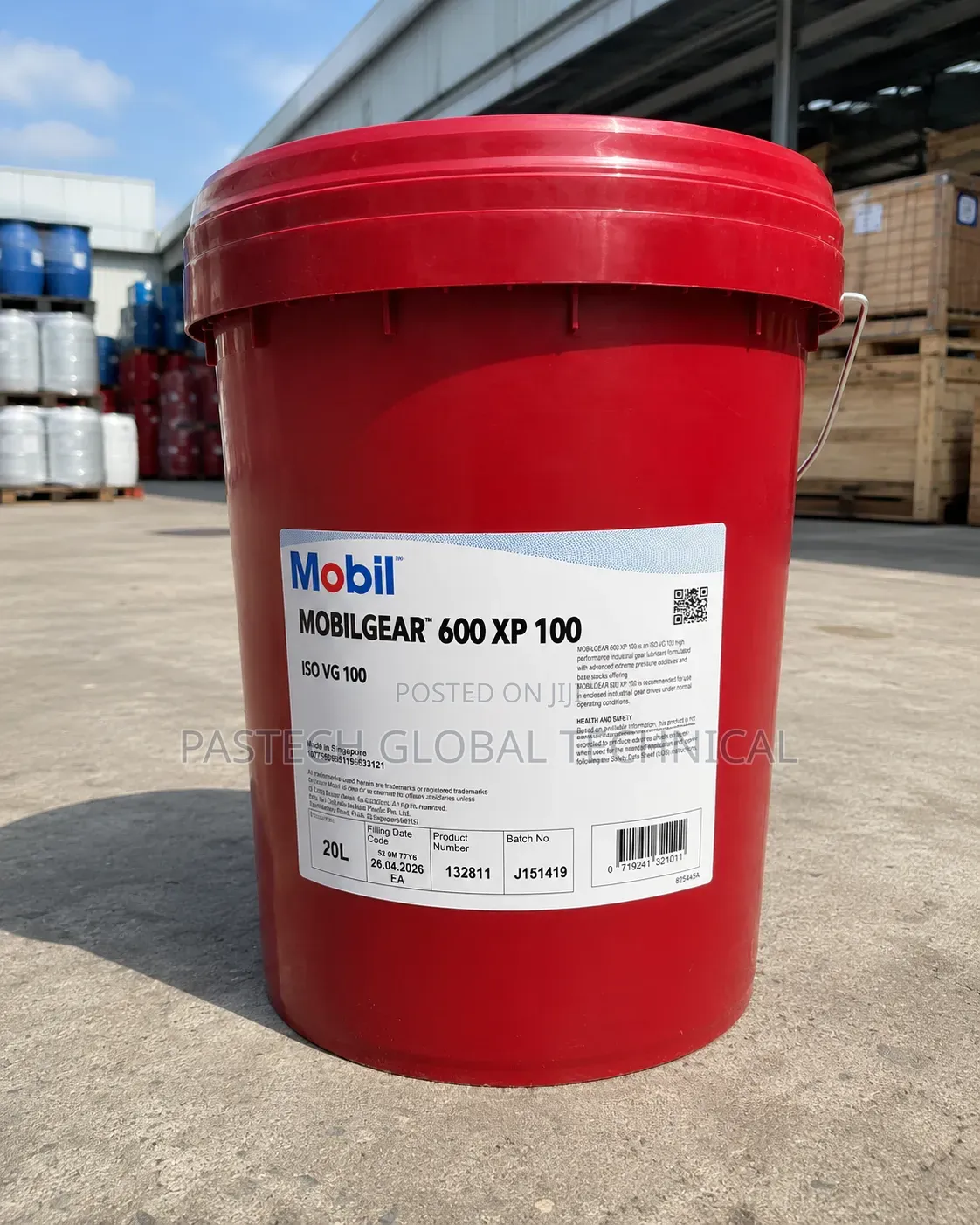 Mobilgear 600 XP 100 Industrial Gear Oil || 20L Bucket