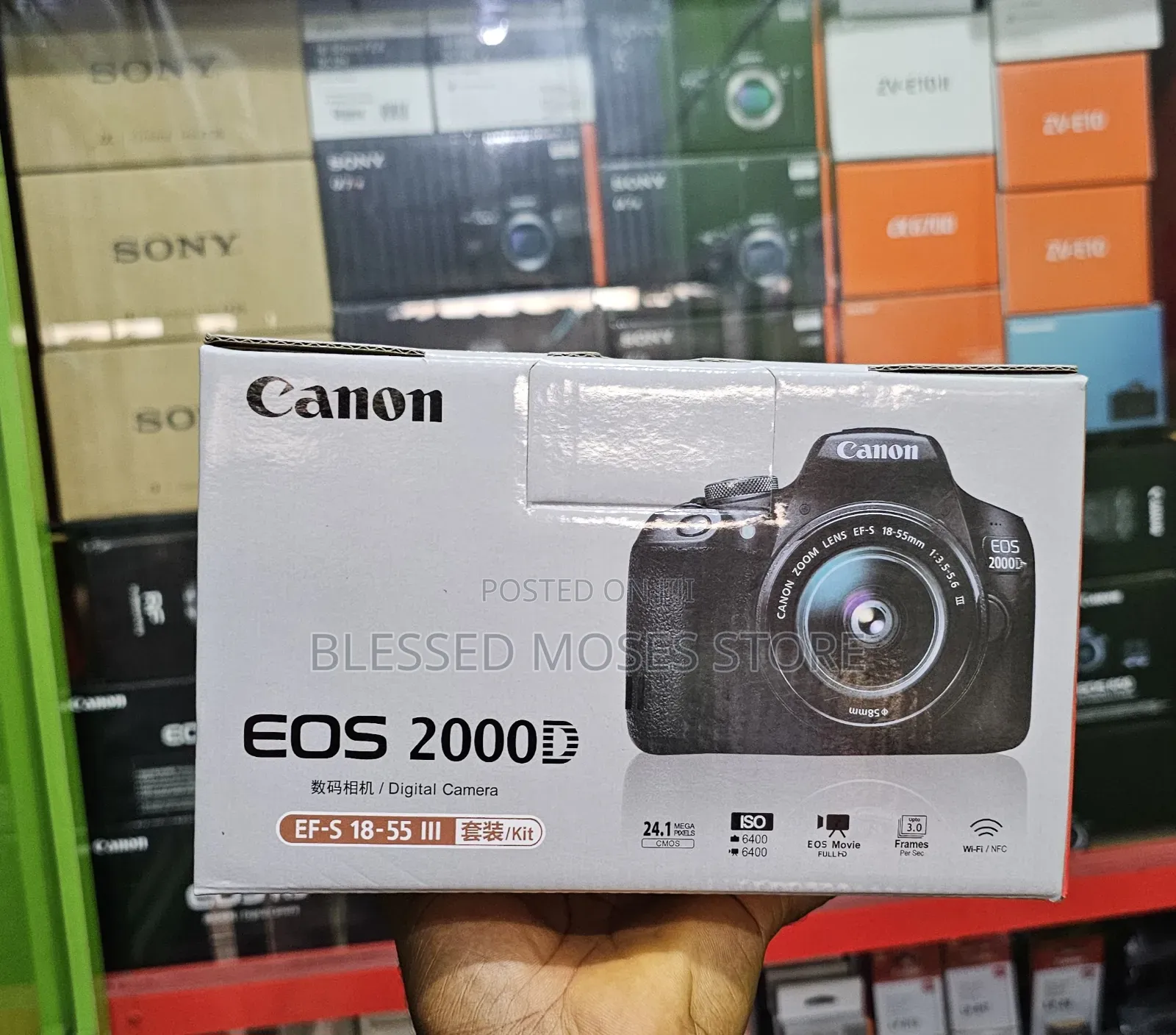 Canon EOS 2000D With 18-55mm