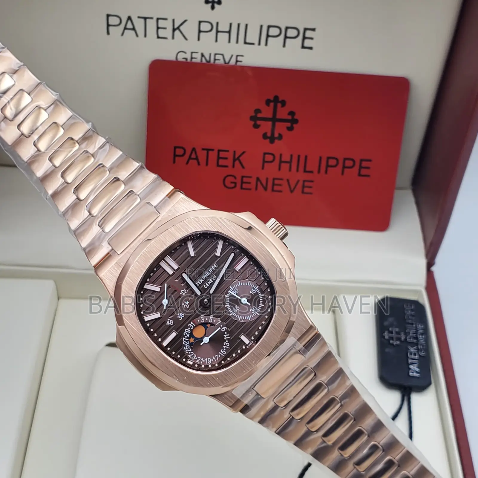 Executive Patek Philippe 3chrome Nautilus Moonphase