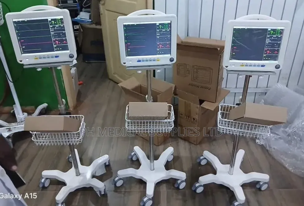 Patient Monitor With Mobile Trolley