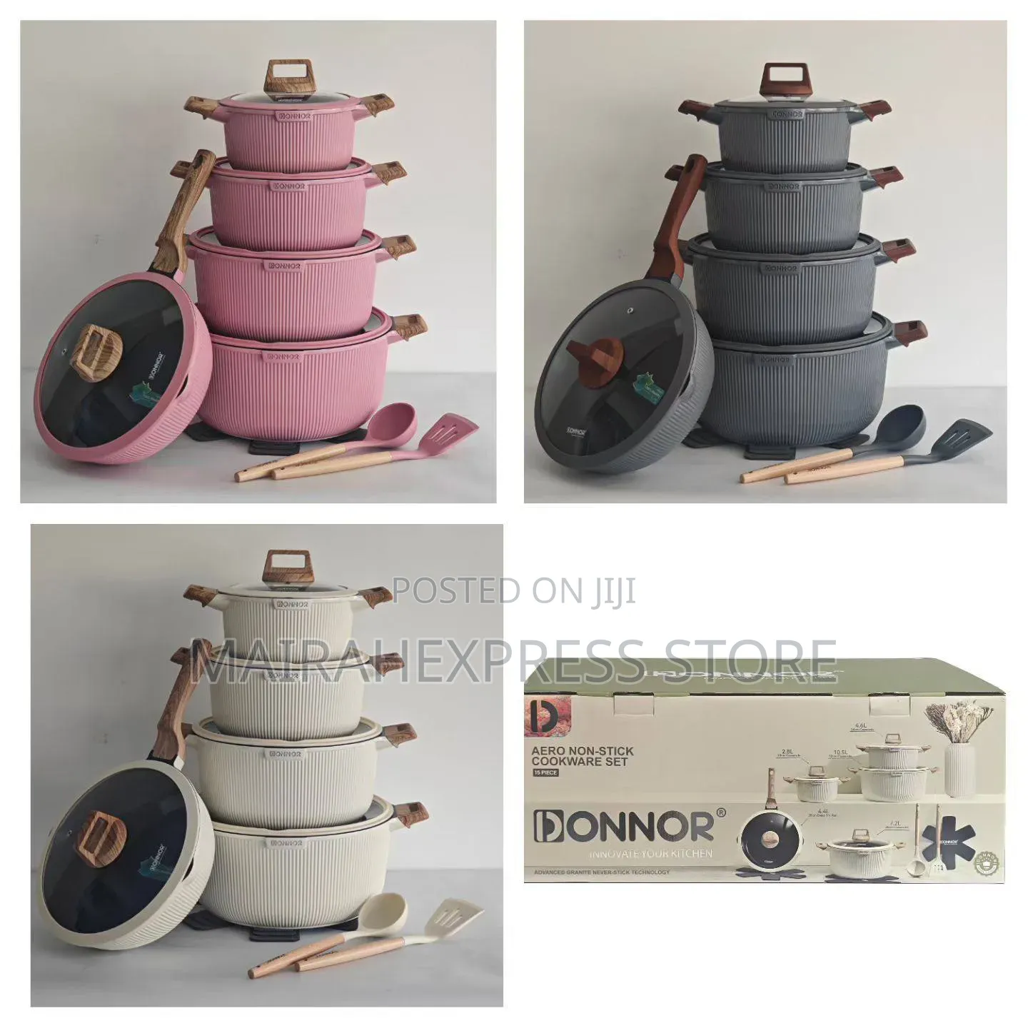 Donnor Aero Non-Stick Cookware Set T361