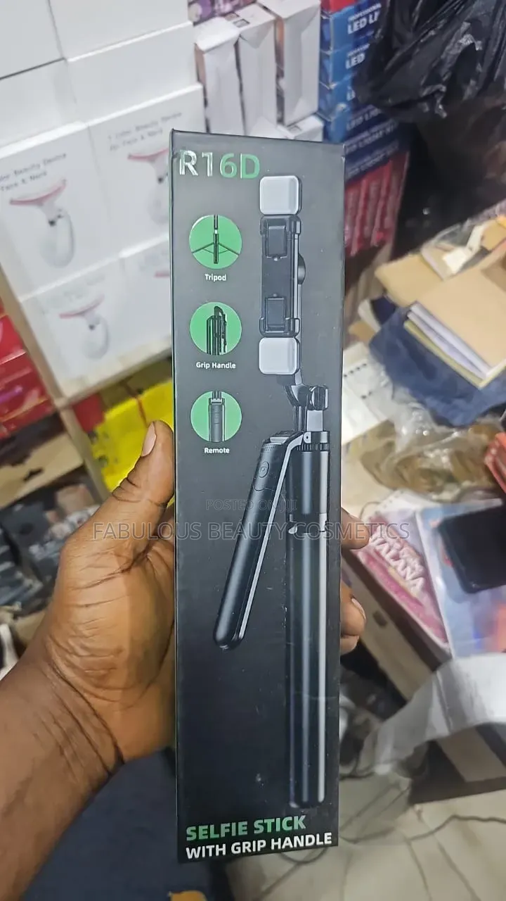 R16K and R16D Bluetooth Selfie Stick and Tripod Stand Is a 3-in-1