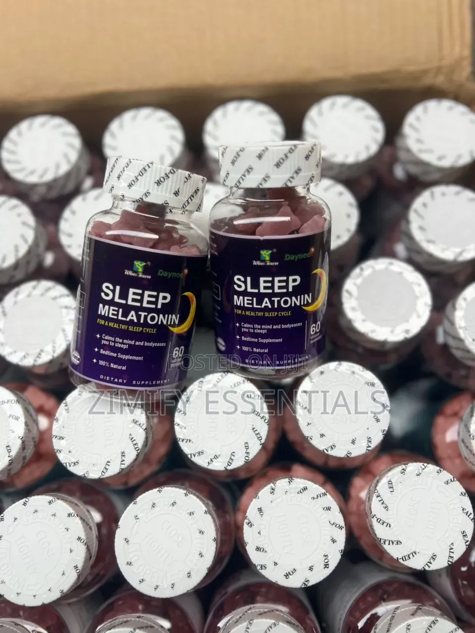 Wins Town Daynee Sleep Melatonin Vegan Gummies