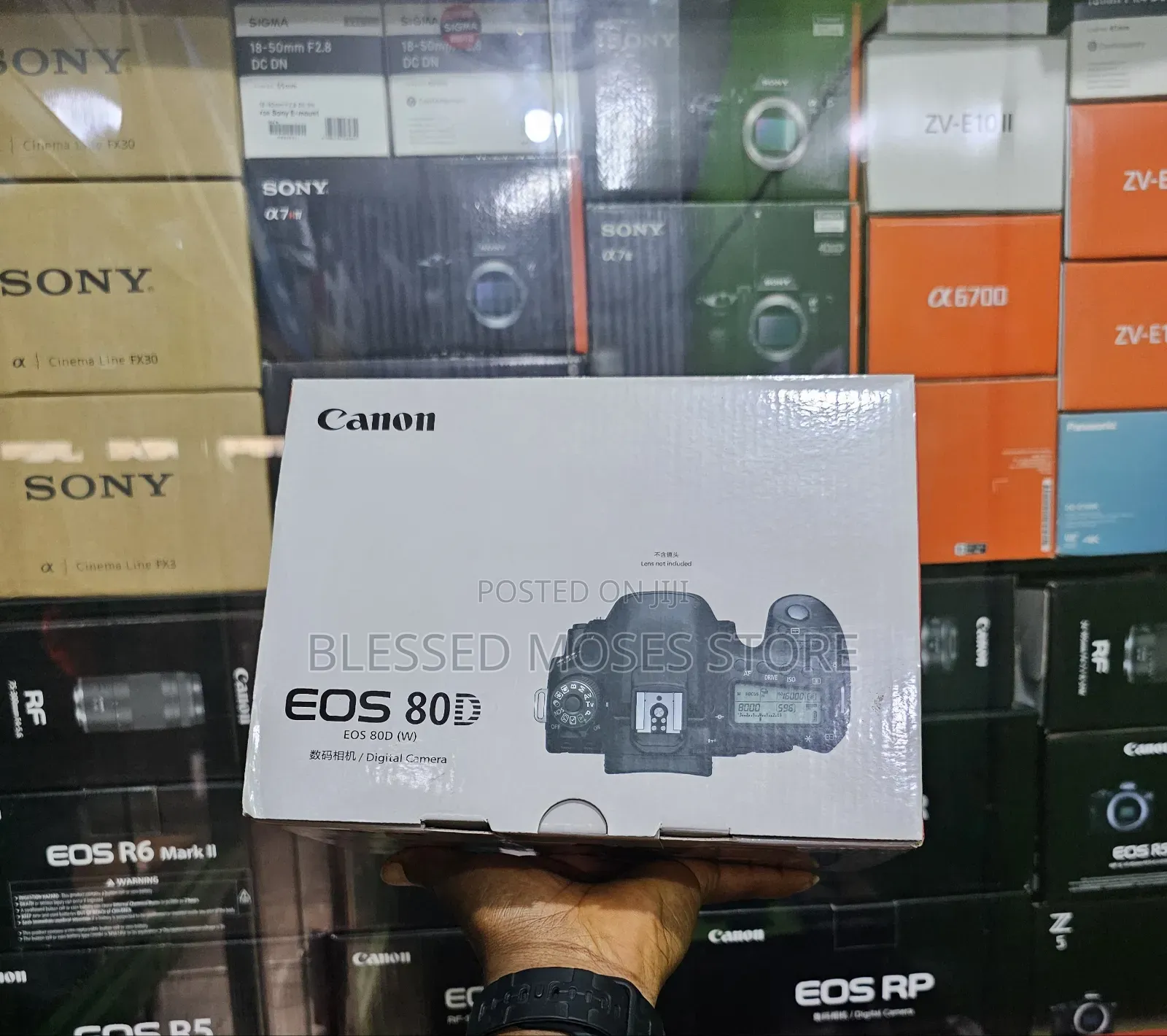 Canon EOS 80D With 18-135mm
