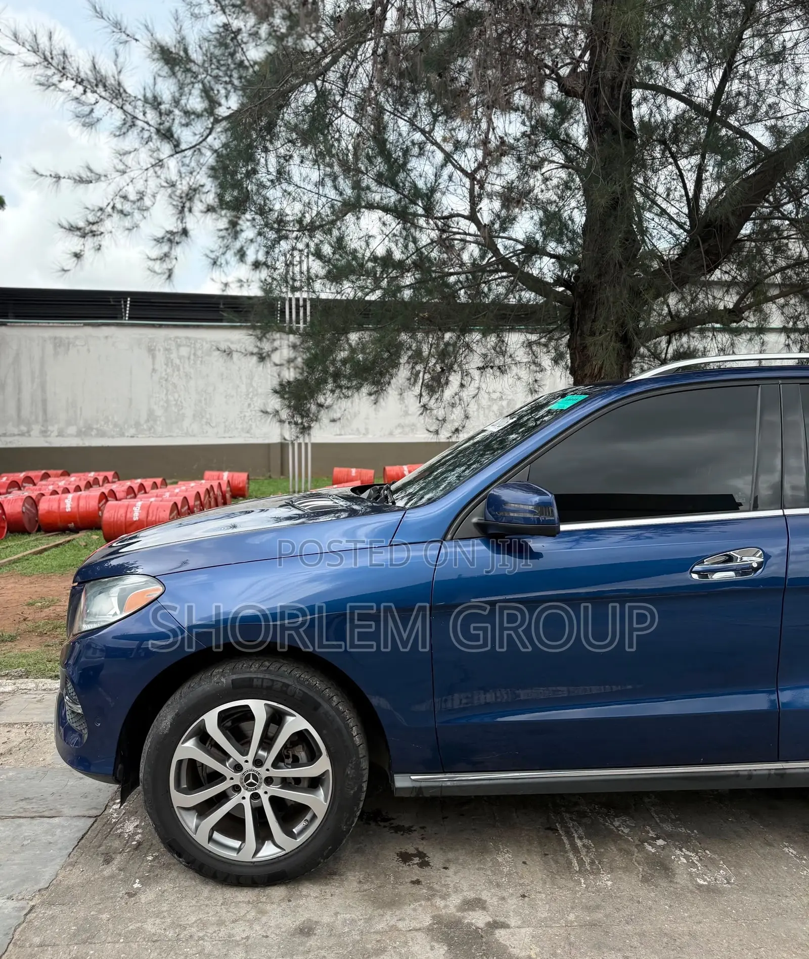 Mercedes-Benz GLE-Class 2018 Blue