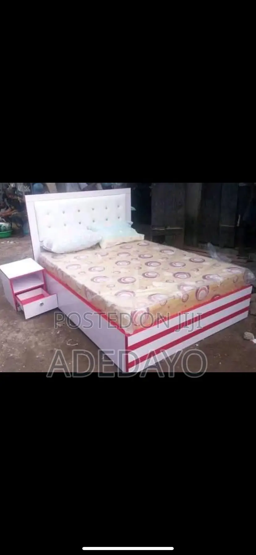 6 by 6 Bed Frame With Good Quality Wood