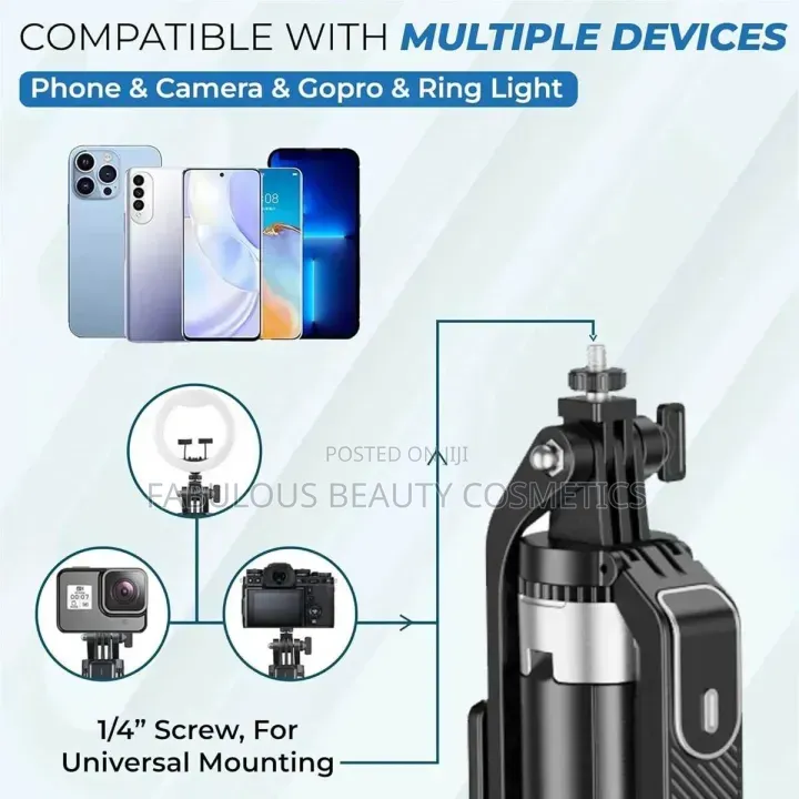 Q515TK Tracking Gimbal Selfie Stick Automatic Face Tracking 360-Degree