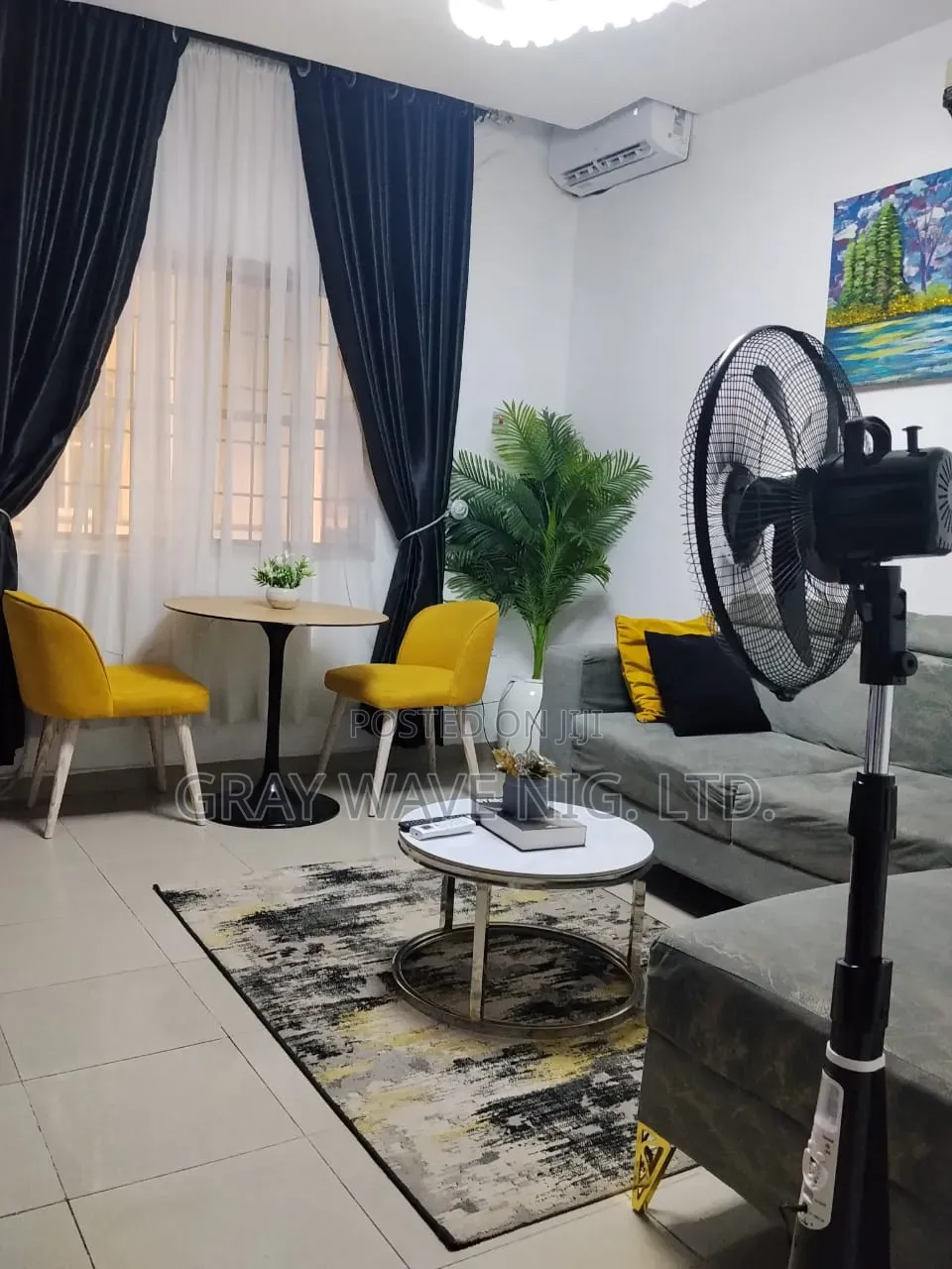 Furnished 1bdrm Apartment in Wuse 2 for rent