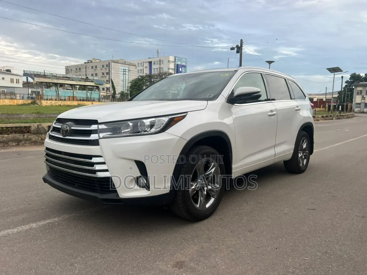 Toyota Highlander Limited Platinum 4x4 V6 (3.5L 6cyl 8A) 2018 White