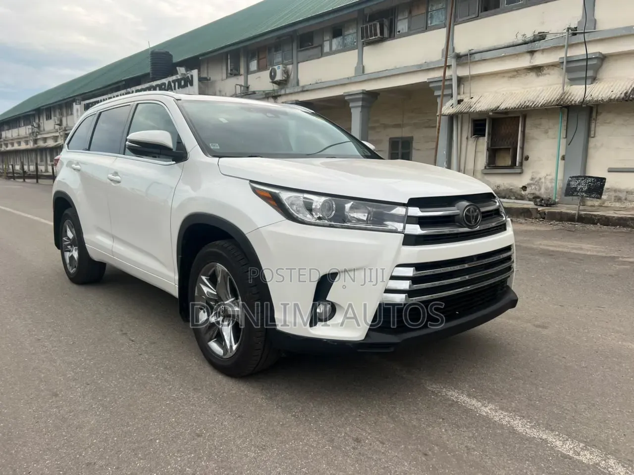 Toyota Highlander Limited Platinum 4x4 V6 (3.5L 6cyl 8A) 2018 White