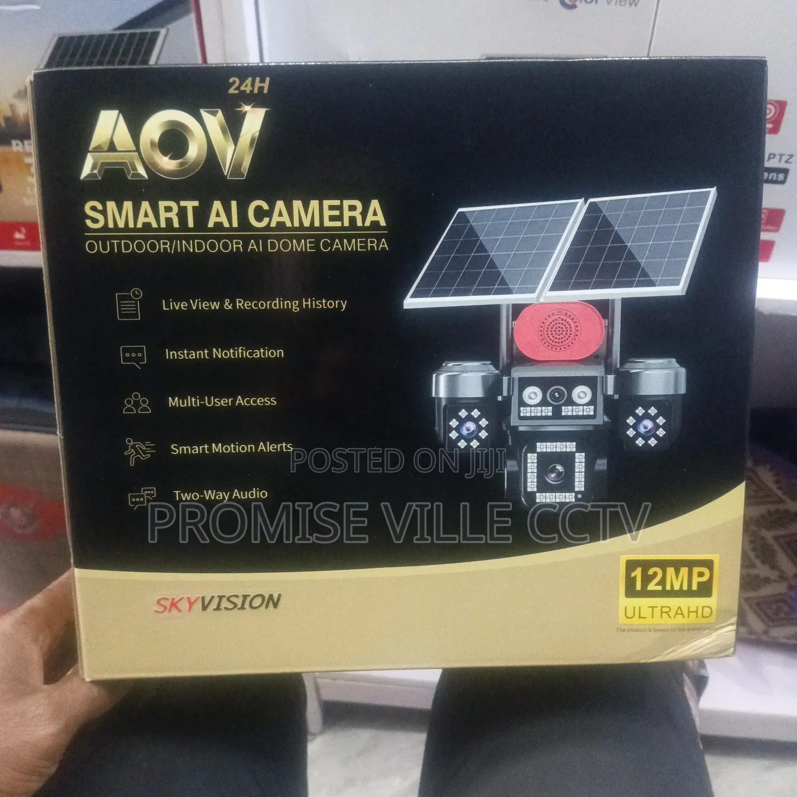 Solar 4 Screen Camera
