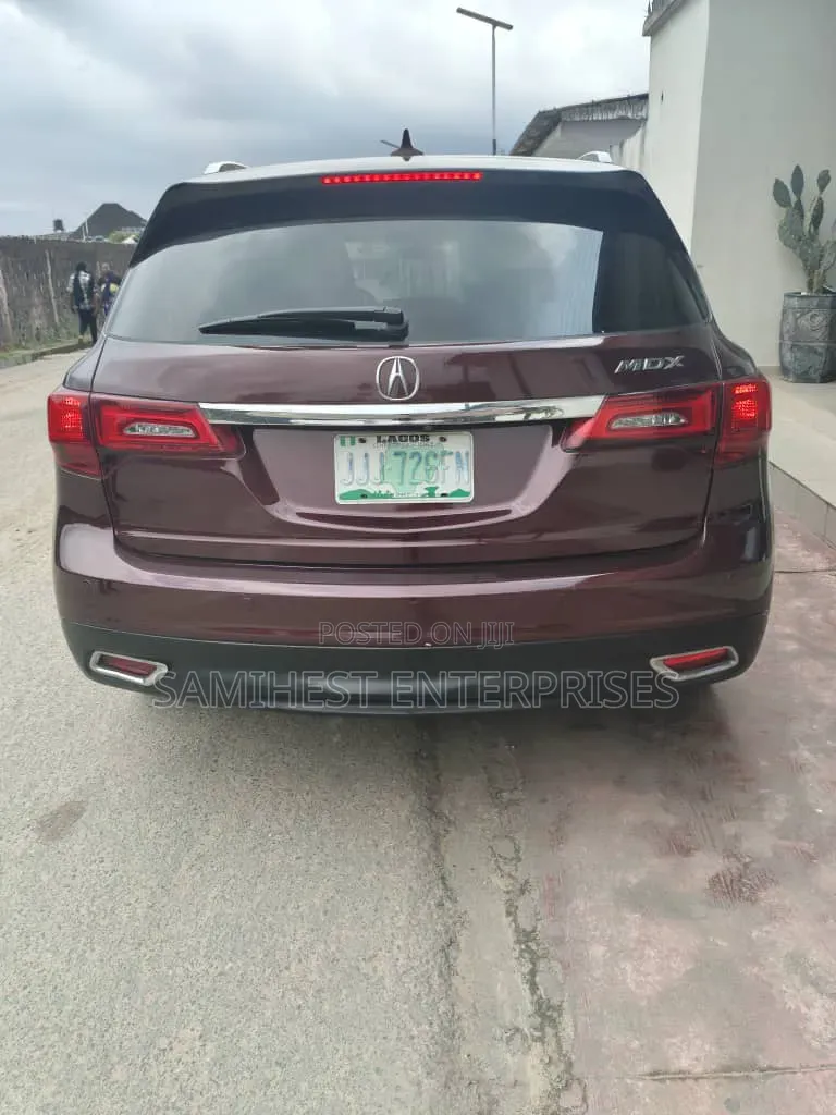 Acura MDX 2016 Maroon