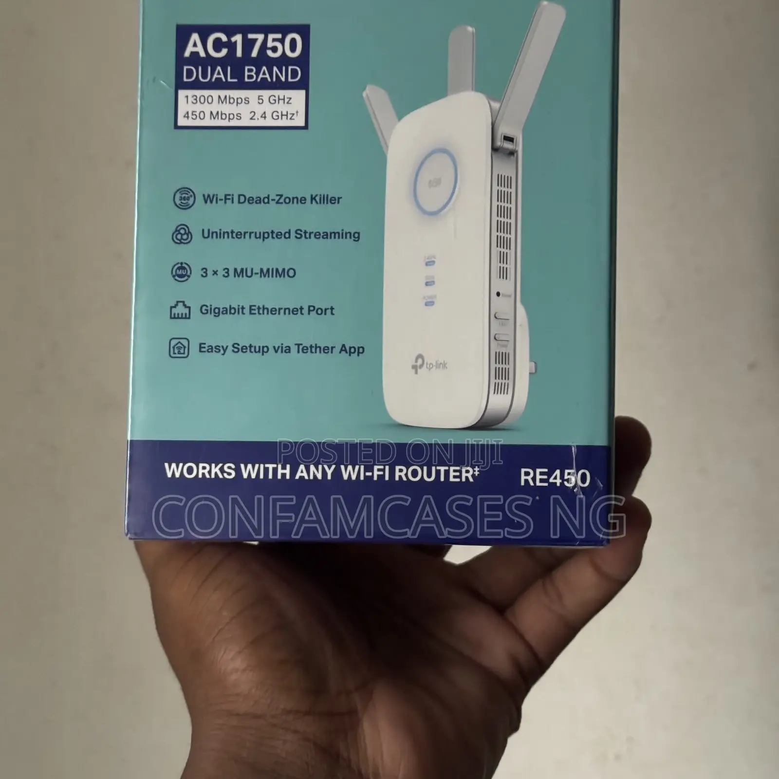 TP-Link Tp Link RE450 AC1750 Dual Band WiFi Range Extender
