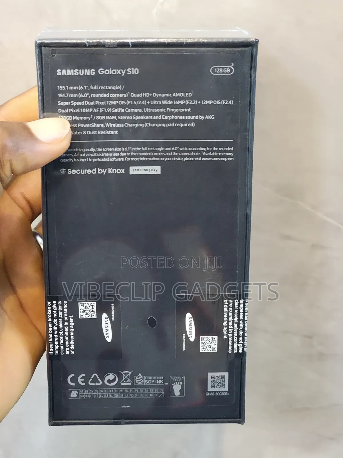New Samsung Galaxy S10 128 GB Silver