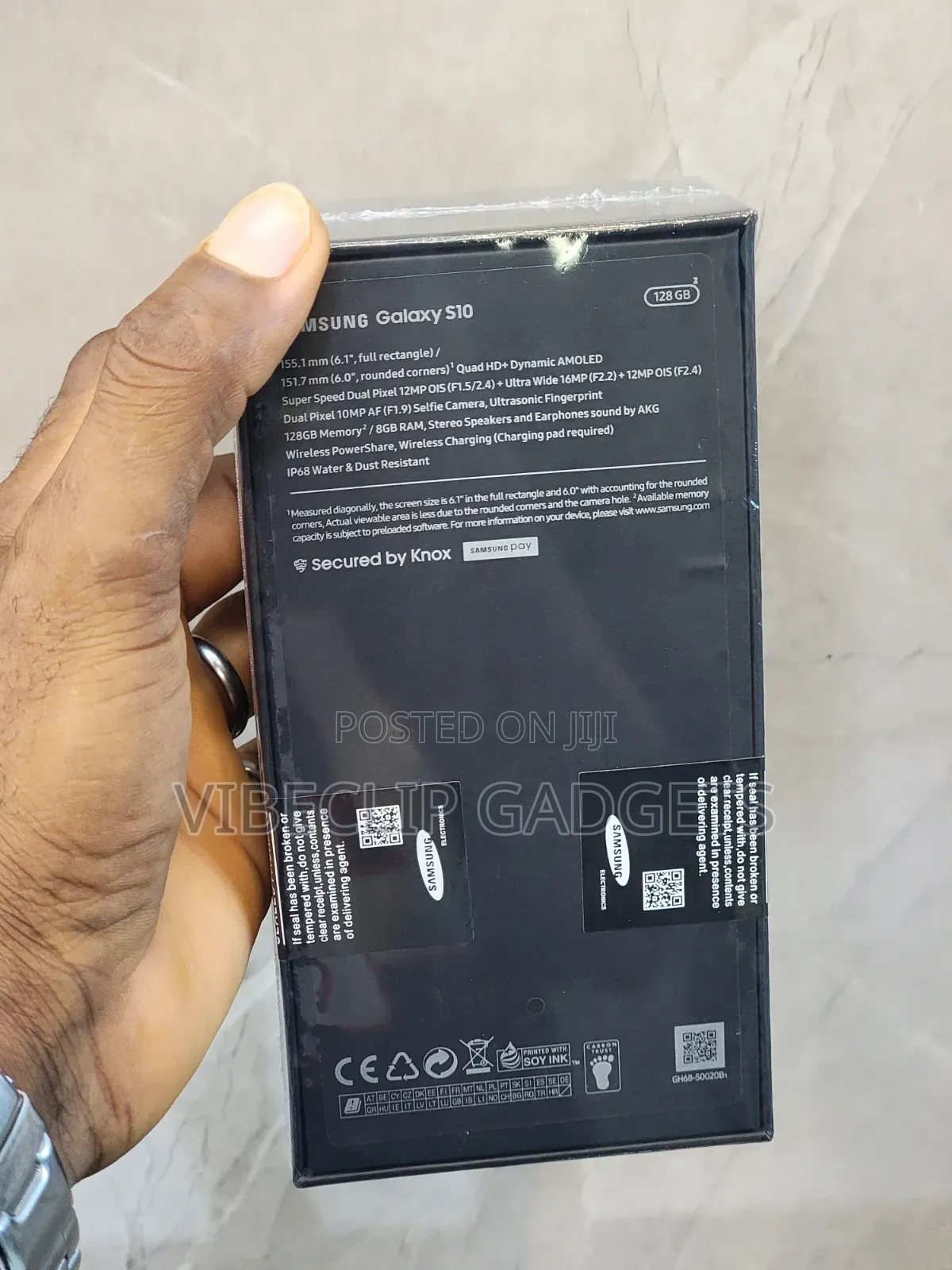 New Samsung Galaxy S10 128 GB Black
