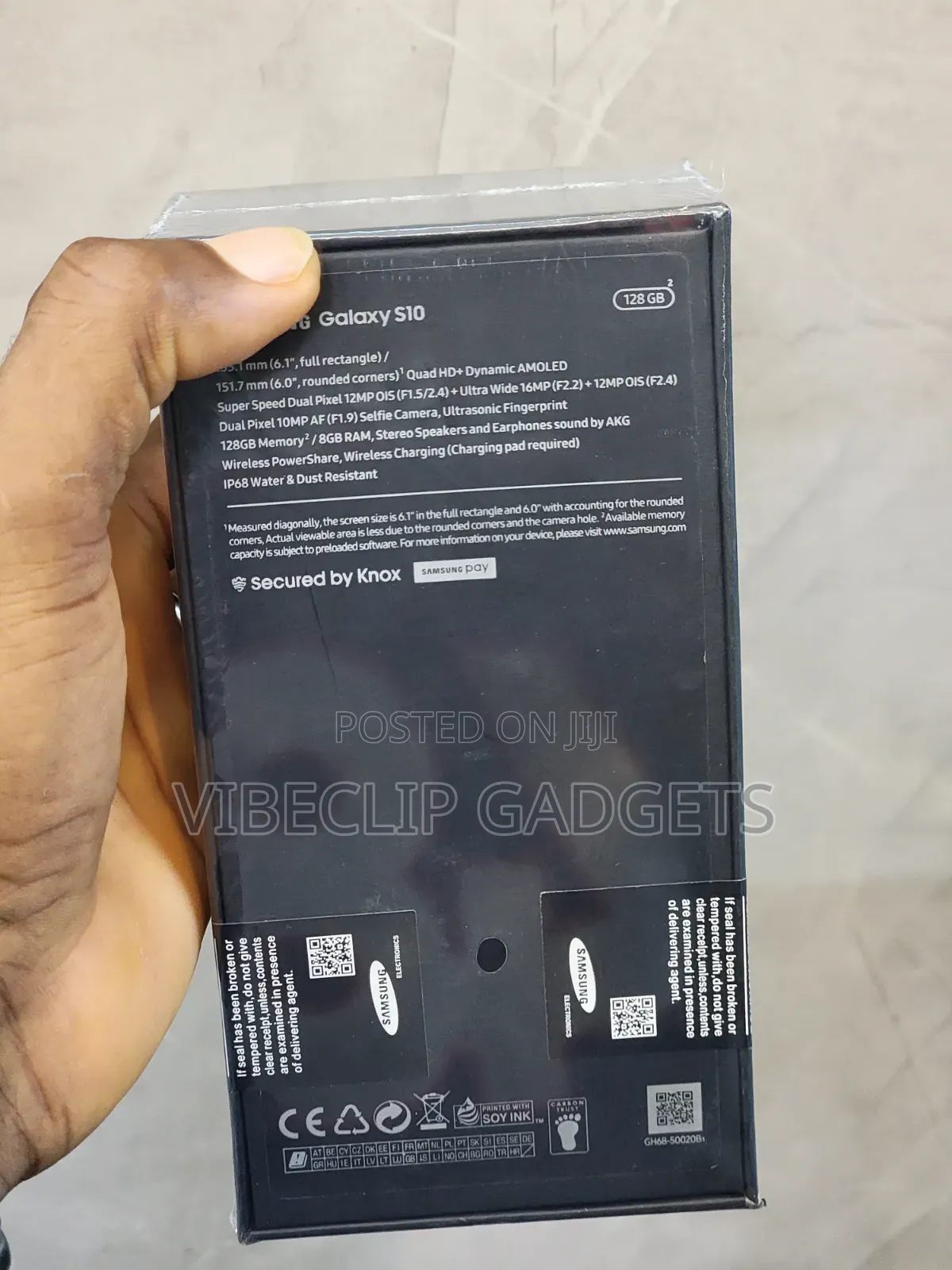 New Samsung Galaxy S10 128 GB Blue