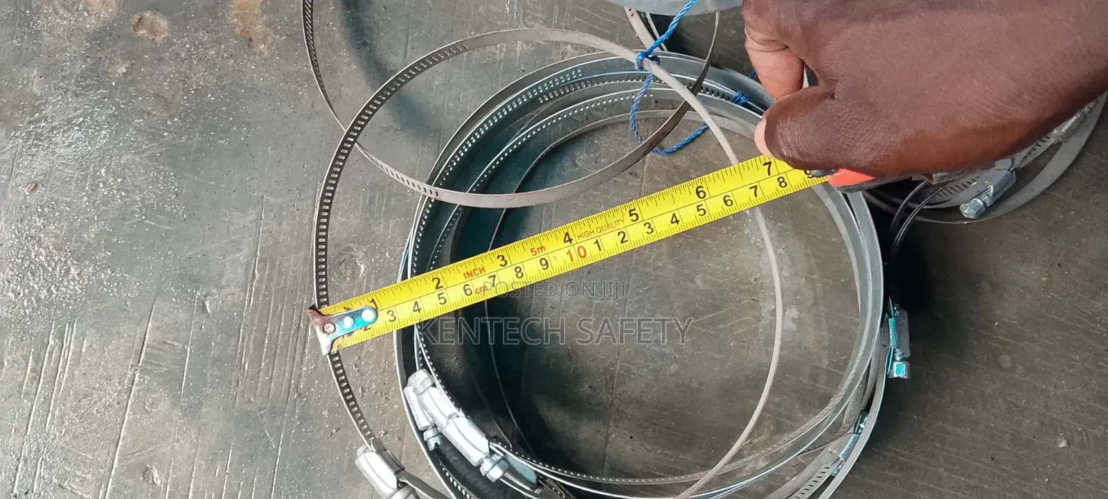 6inch Industrial Clip for Hosed Galvanize