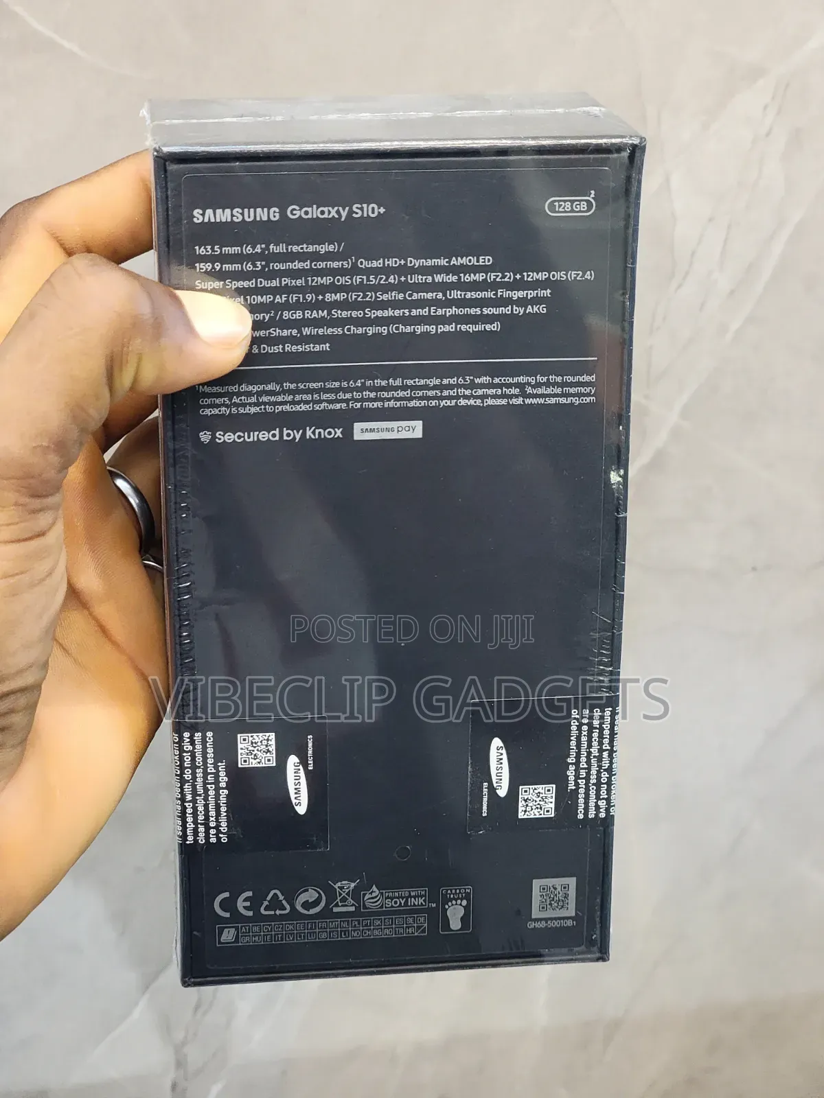 New Samsung Galaxy S10 Plus 128 GB Black
