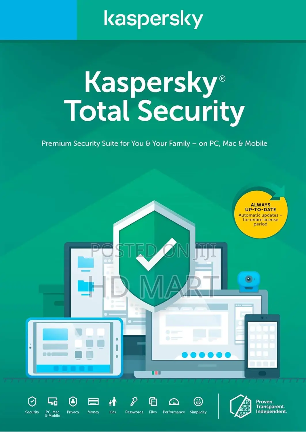 Kaspersky Total Security 3 Devices 1 Year