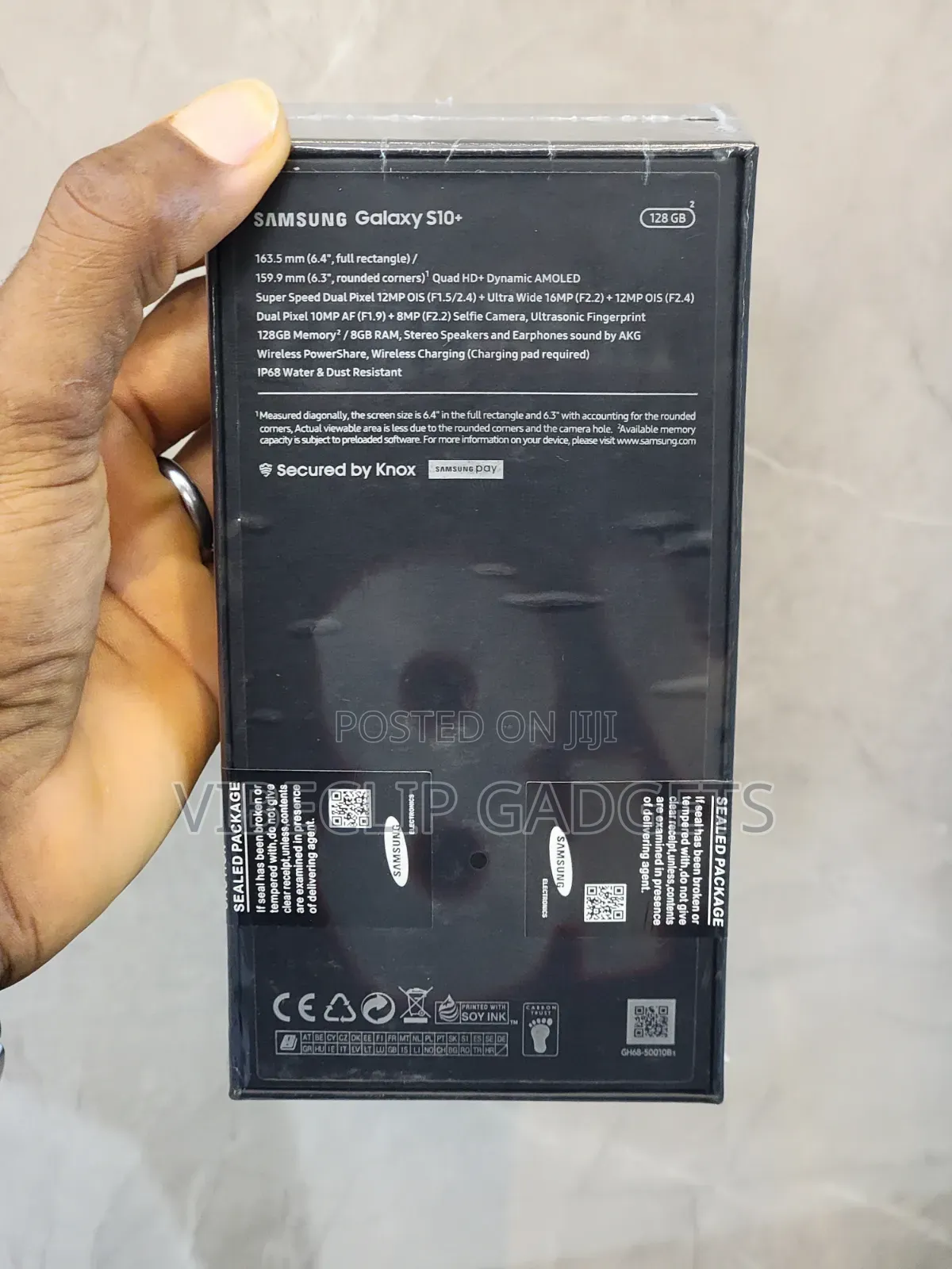 New Samsung Galaxy S10 Plus 128 GB Blue