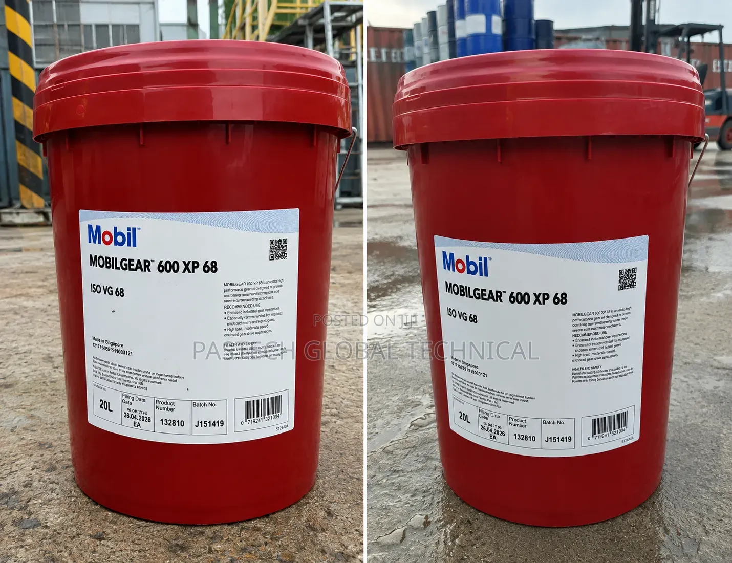 Mobilgear 600 XP 68 || 20L Bucket