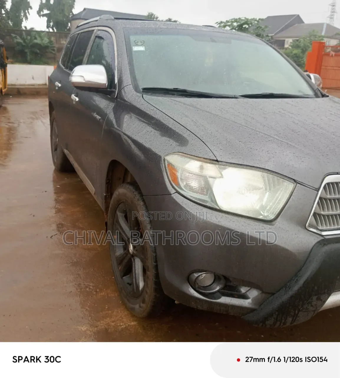 Toyota Highlander 2009 Gray