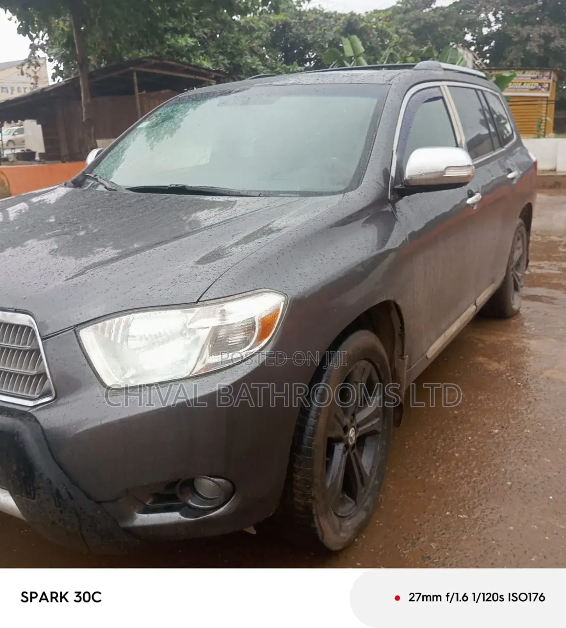 Toyota Highlander 2009 Gray