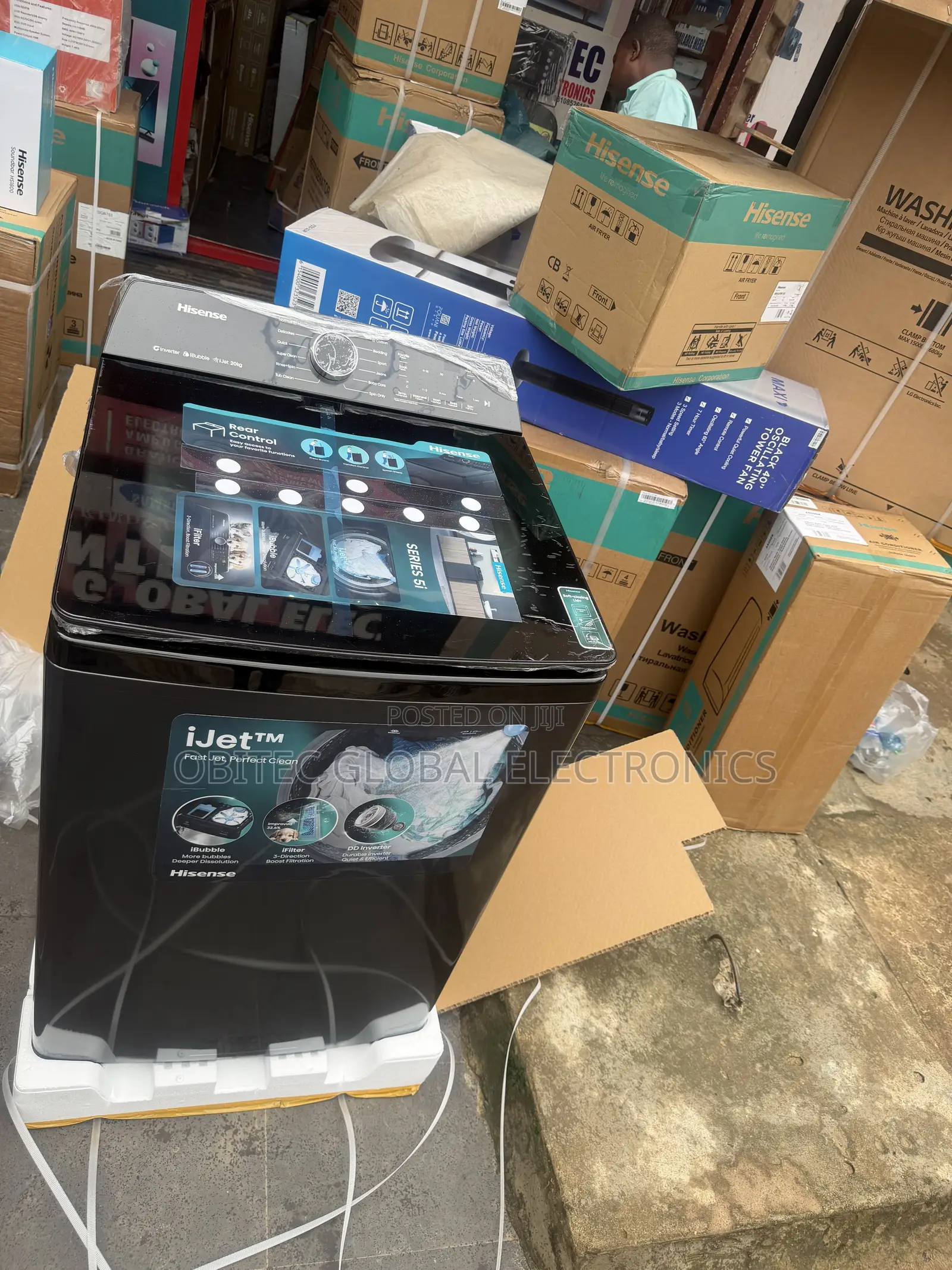Hisense 20kg Top Loader Automatic Inverter