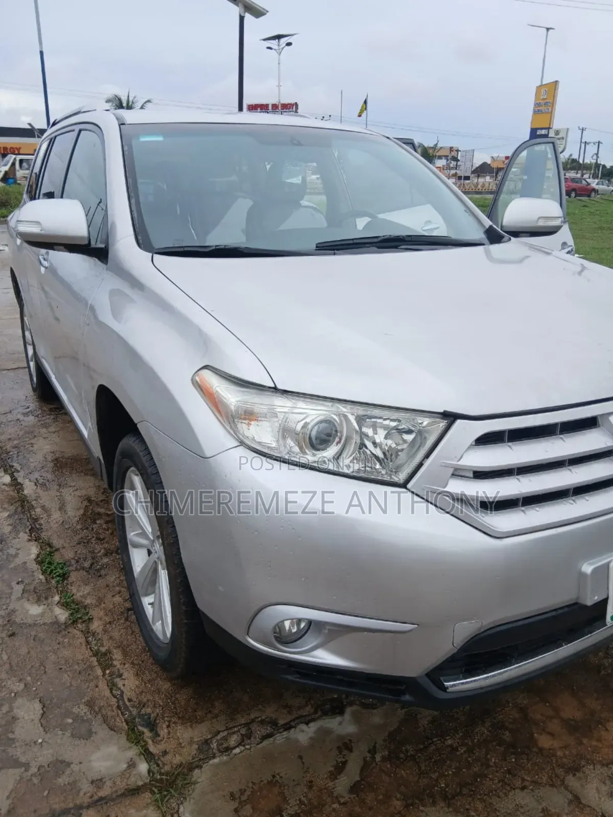 Toyota Highlander Limited 2012 Silver
