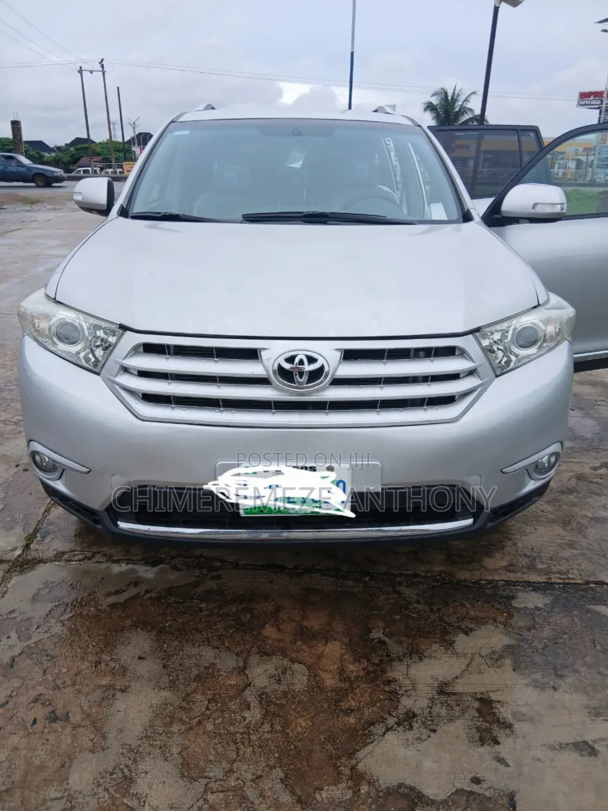 Toyota Highlander Limited 2012 Silver