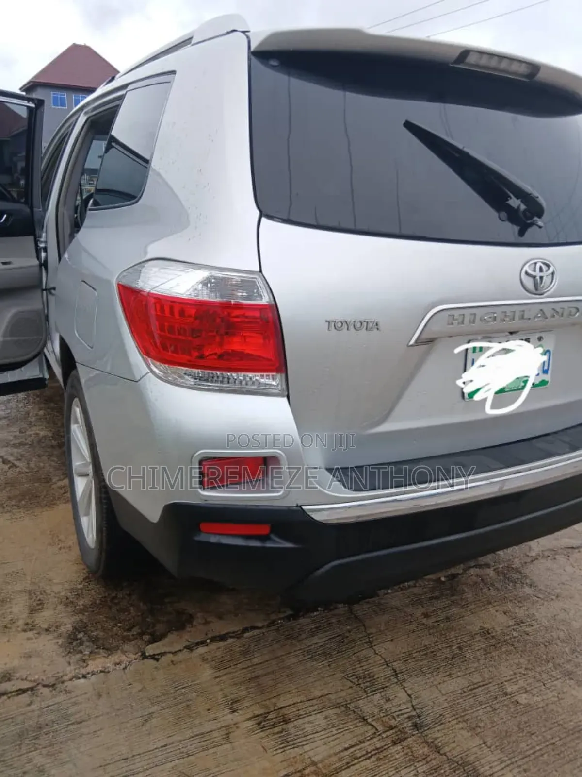 Toyota Highlander Limited 2012 Silver