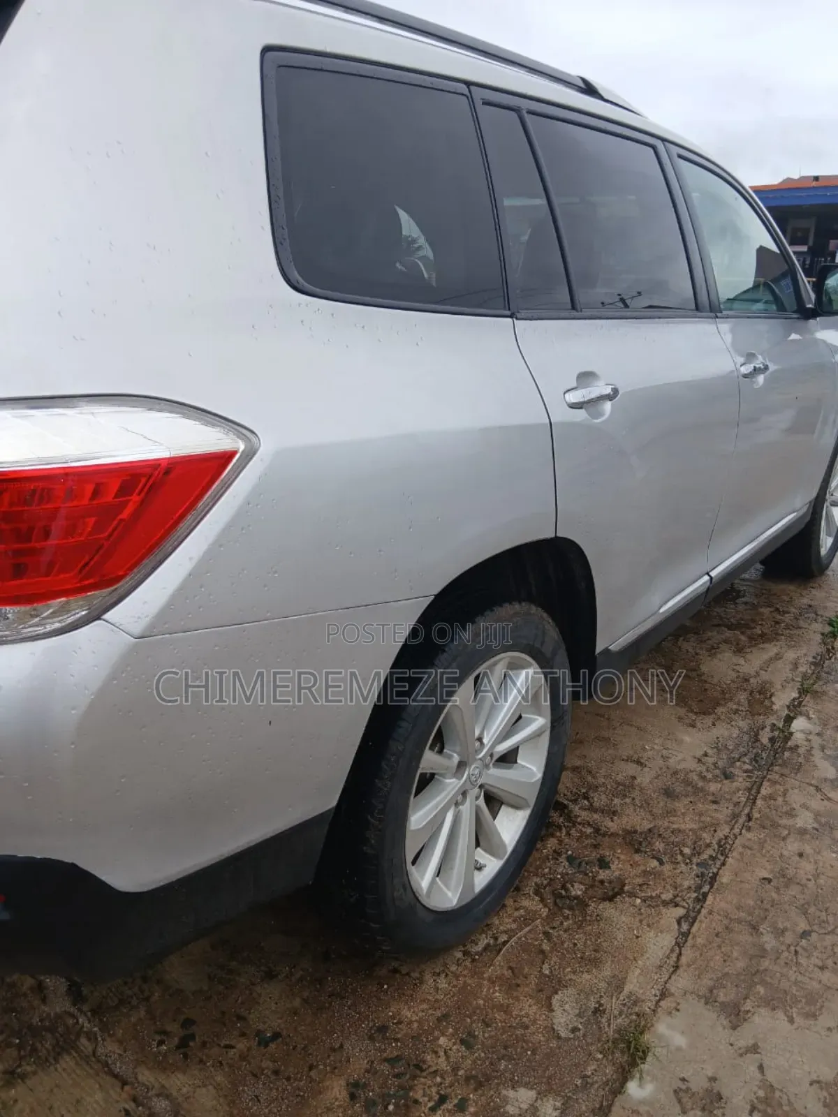 Toyota Highlander Limited 2012 Silver
