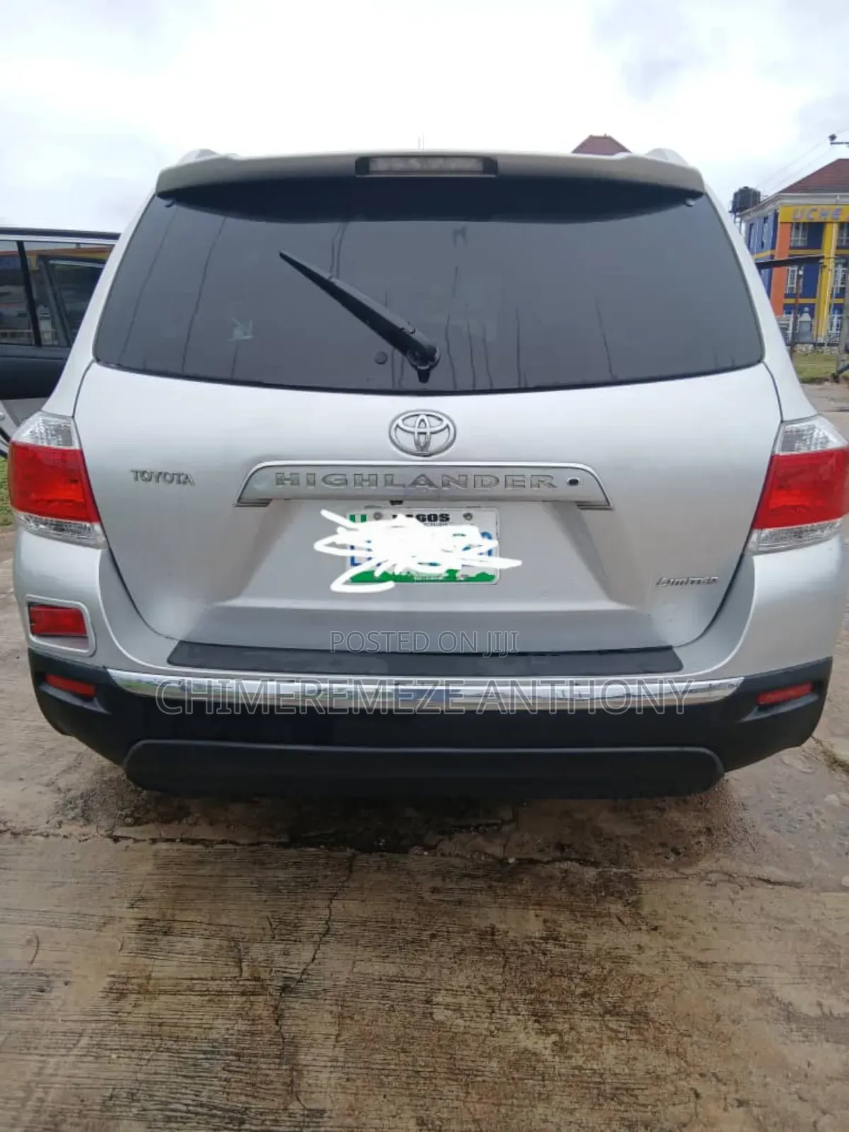 Toyota Highlander Limited 2012 Silver