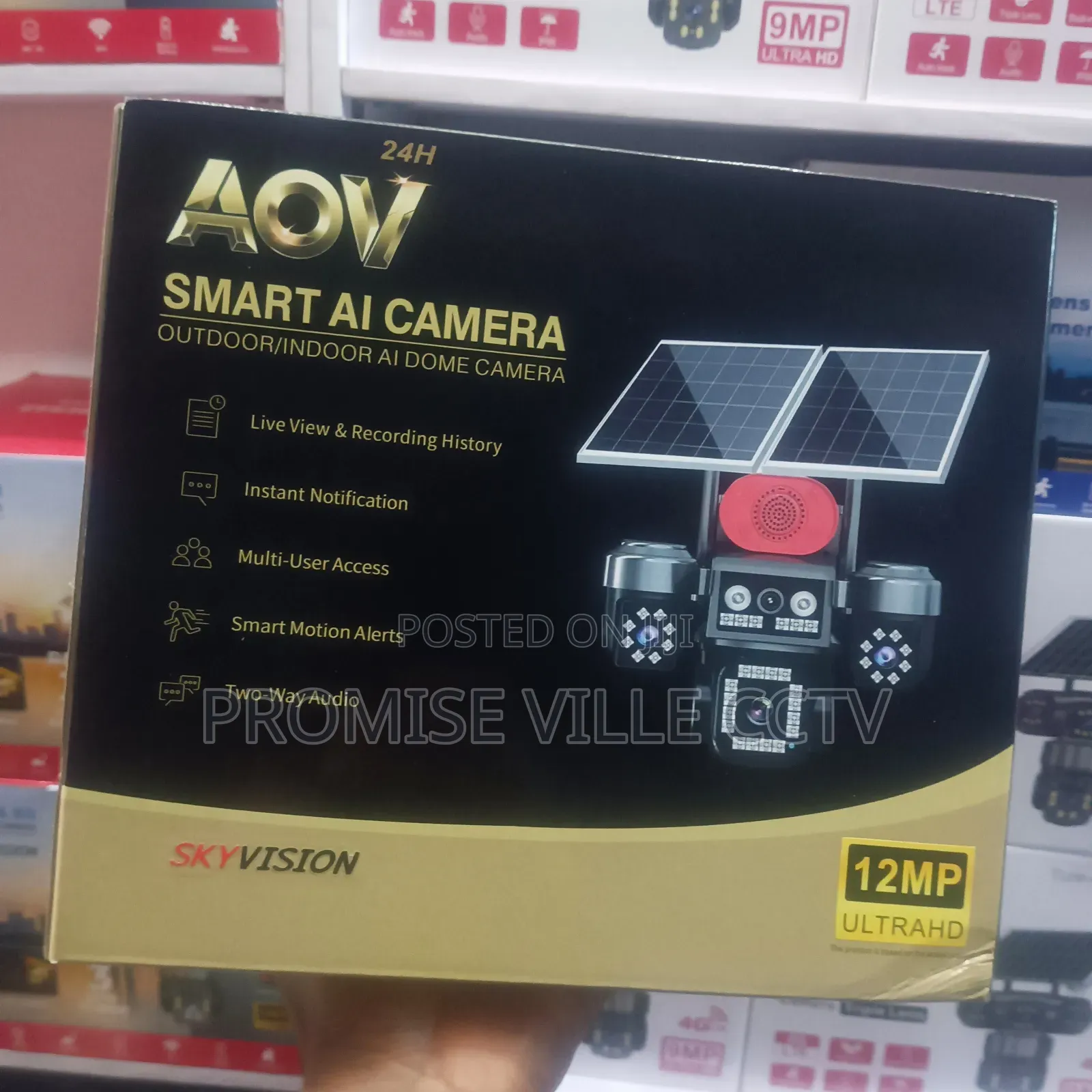 Solar 4 View Smart CCTV