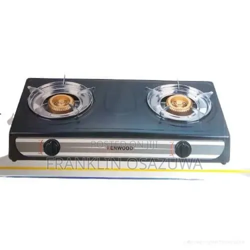 Kenwood 2 Burner Table Top Gas Cooker – Stainless Steel