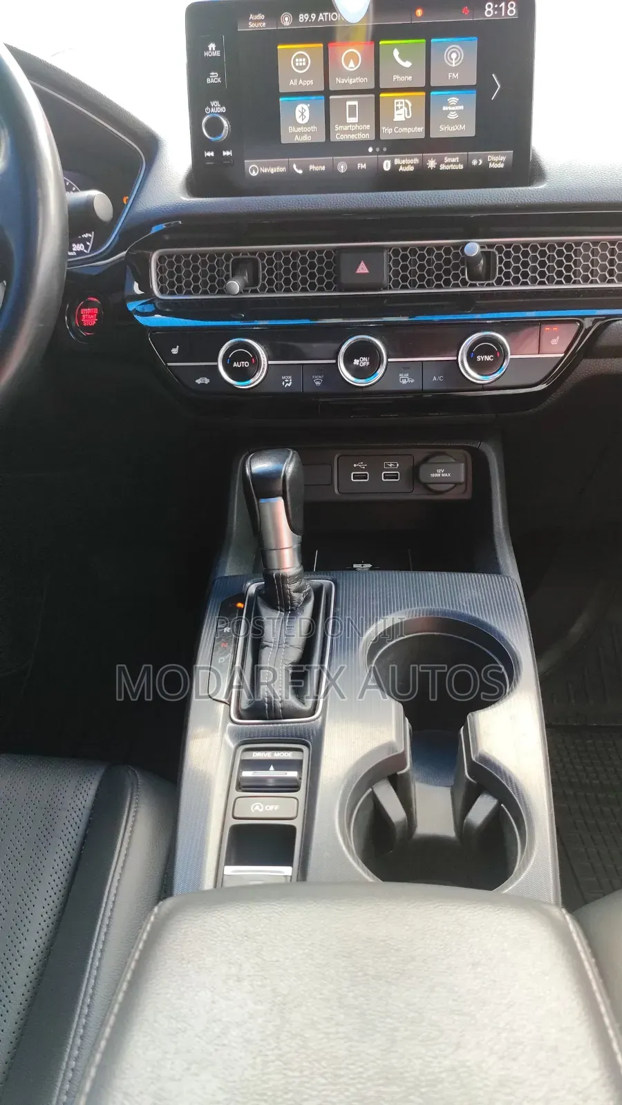 Honda Civic Touring 2022 Blue