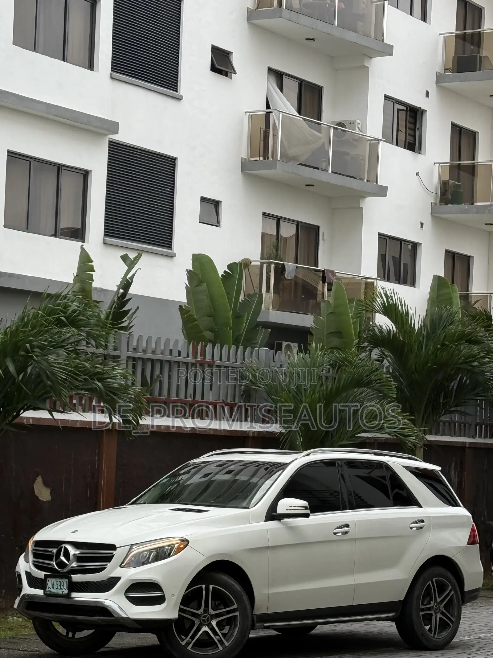 Mercedes-Benz GLE-Class 2016 White