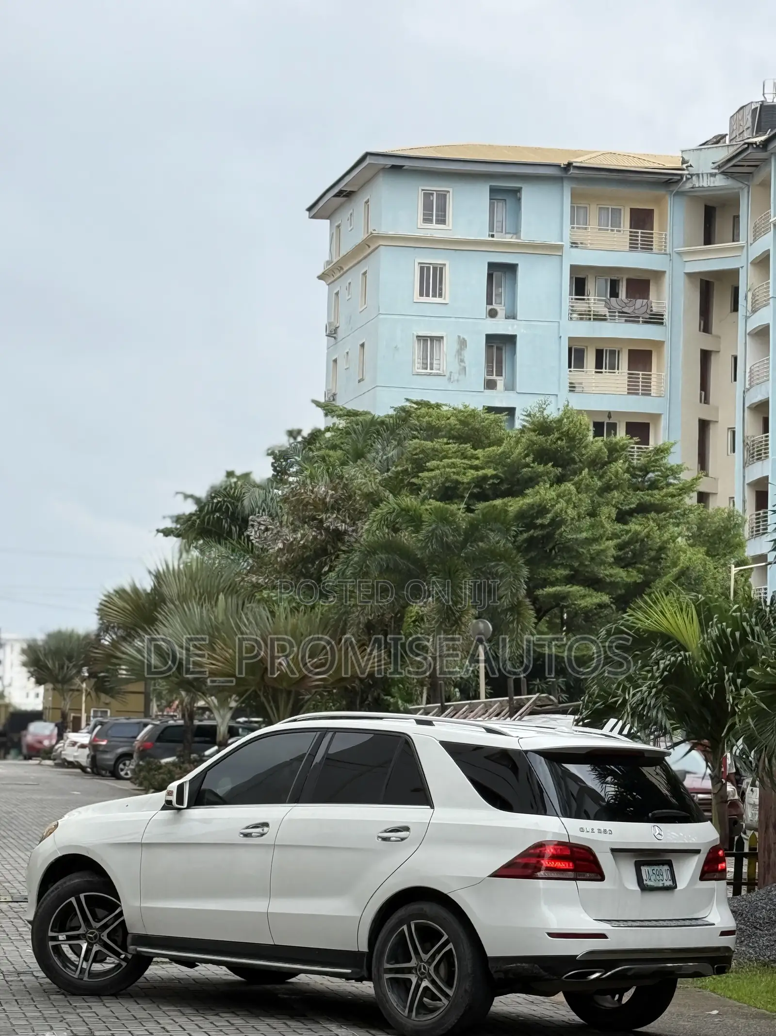 Mercedes-Benz GLE-Class 2016 White