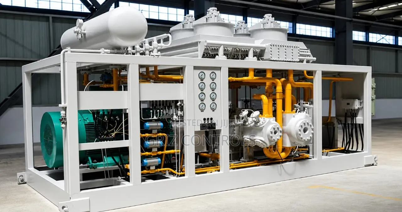 GRIZ CONTROLS Industrial Gas Compressors | Process CNG Compressors