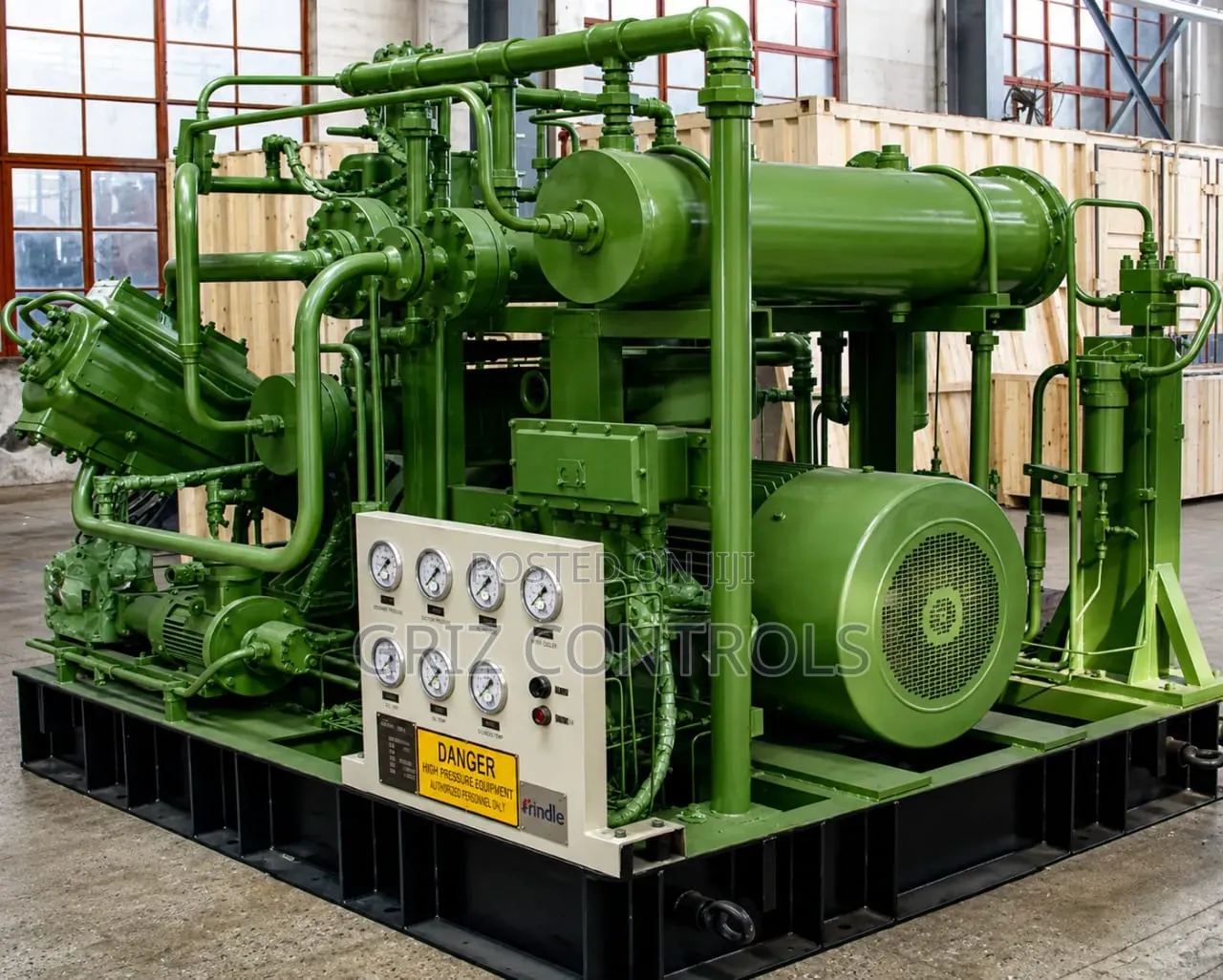 GRIZ CONTROLS Industrial Gas Compressors | Process CNG Compressors