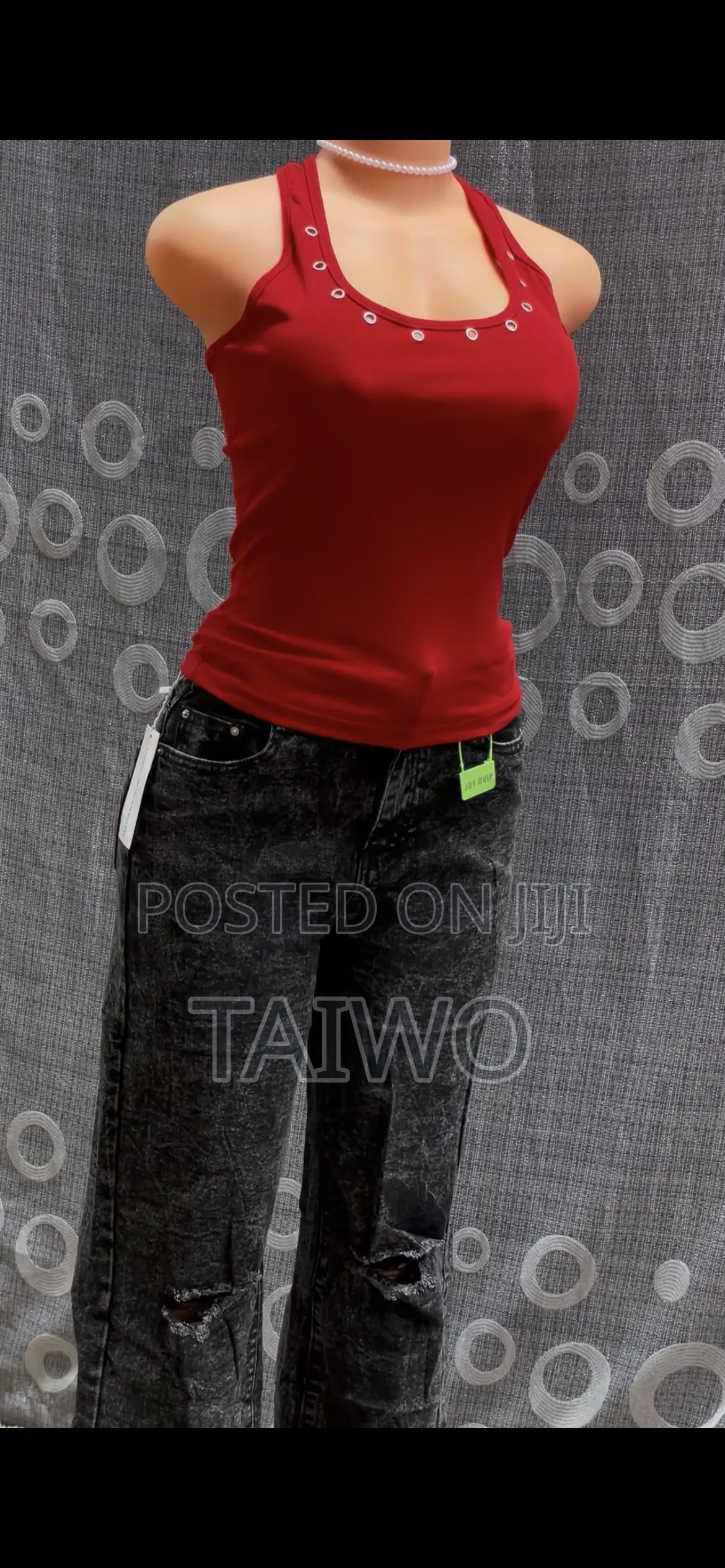Stretchy Straight Jeans