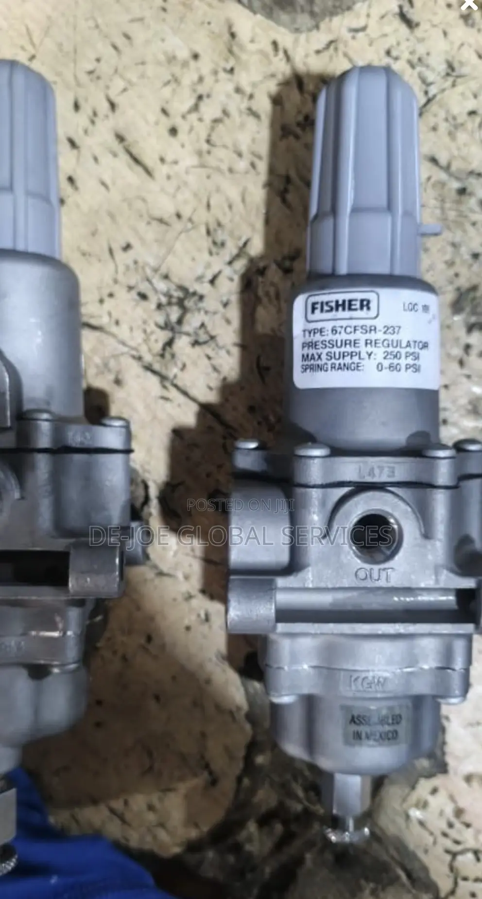 Fisher 67cfsr-237 Pressure Regulator 250 PSI Industrial