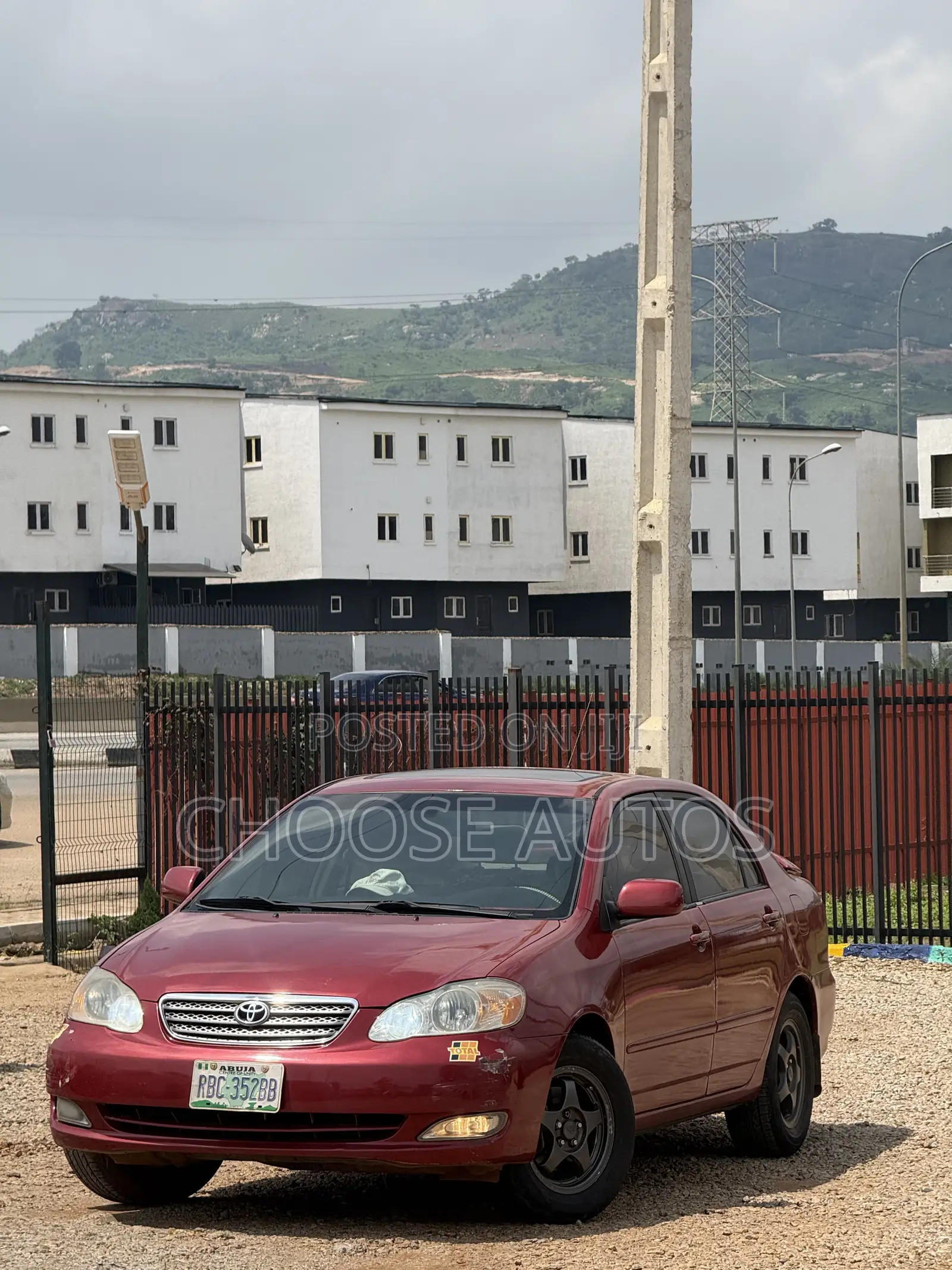 Toyota Corolla LE 2007 Red