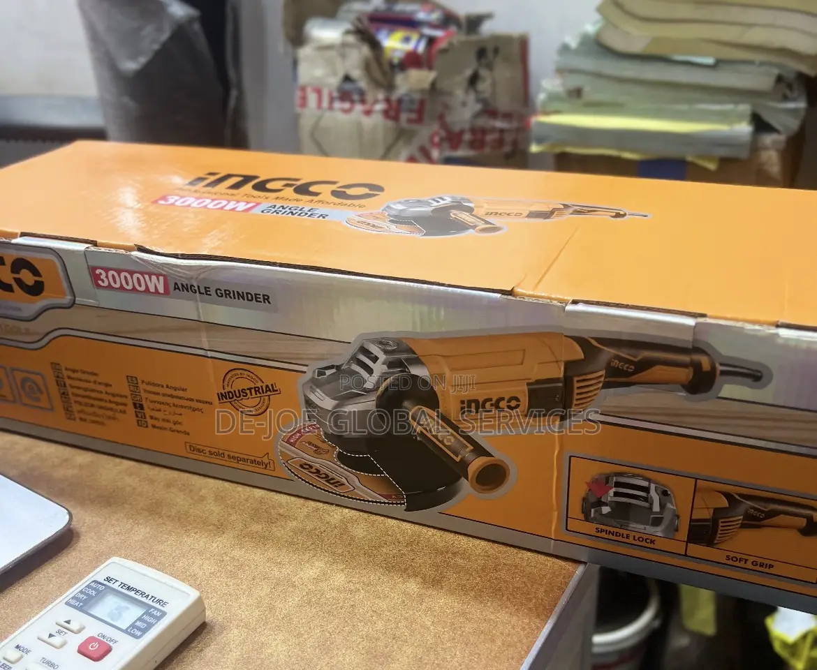 INGCO 3000W 9" Angle Grinder Industrial Heavy Duty