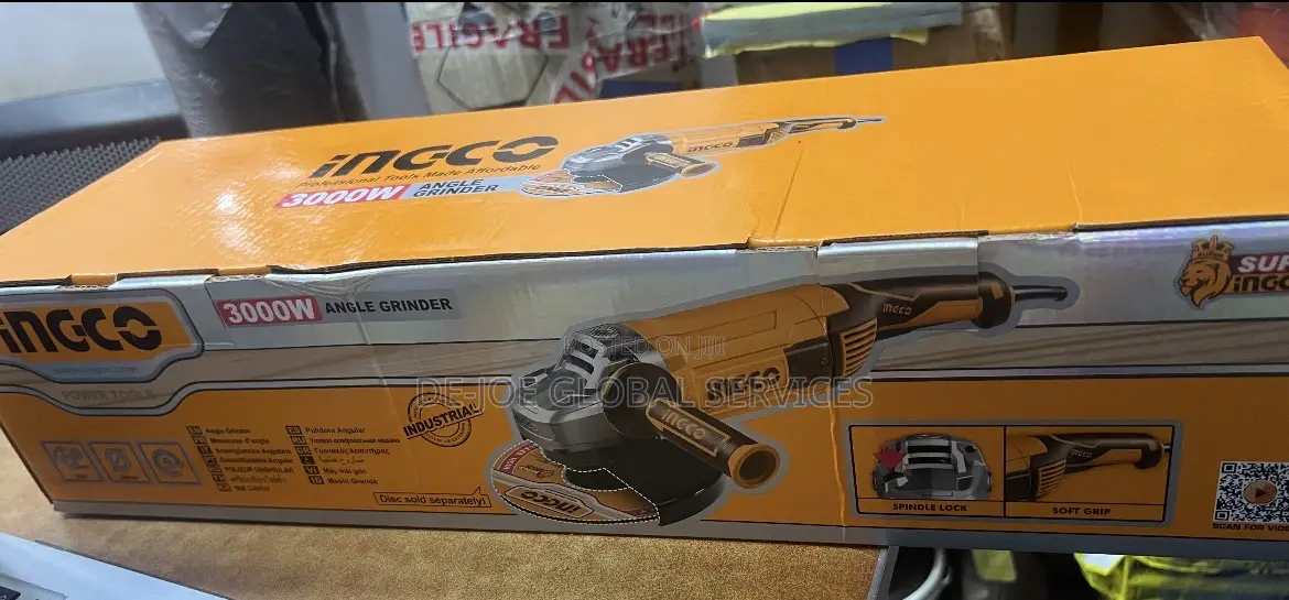 INGCO 3000W 9" Angle Grinder Industrial Heavy Duty