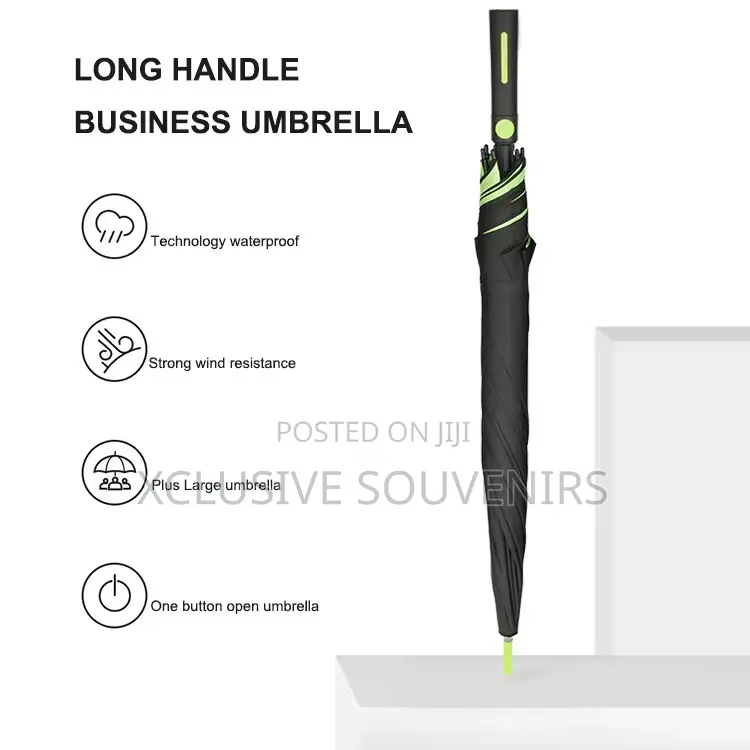 Large Size Custom Golf Umbrella Automatic (MOQ 50pcs)