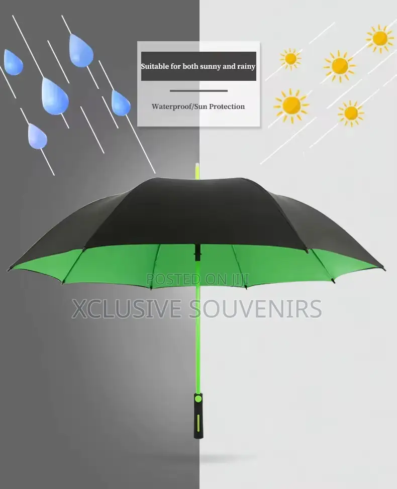 Large Size Custom Golf Umbrella Automatic (MOQ 50pcs)