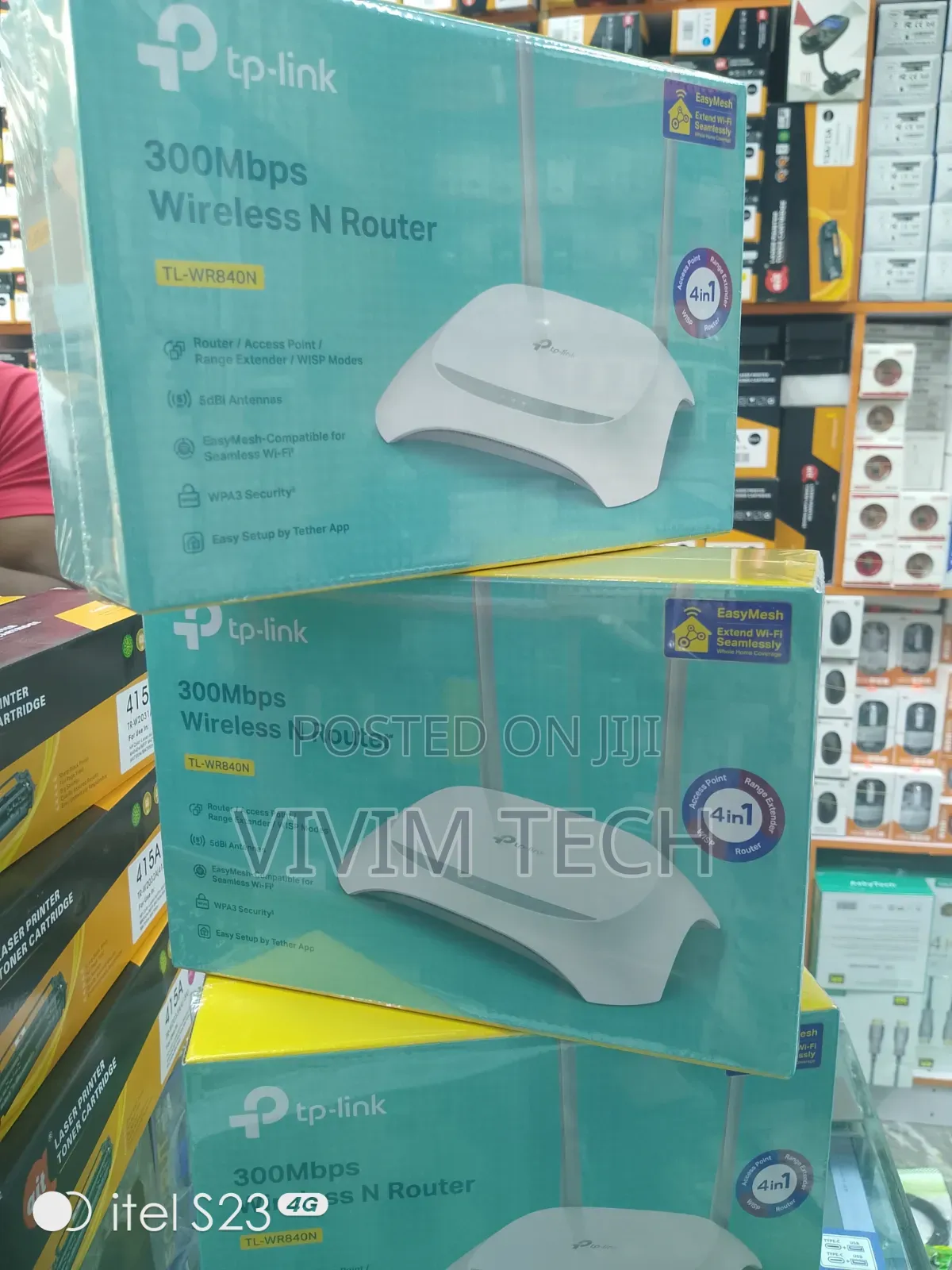 Tplink TL-WR840n Router 4in 1