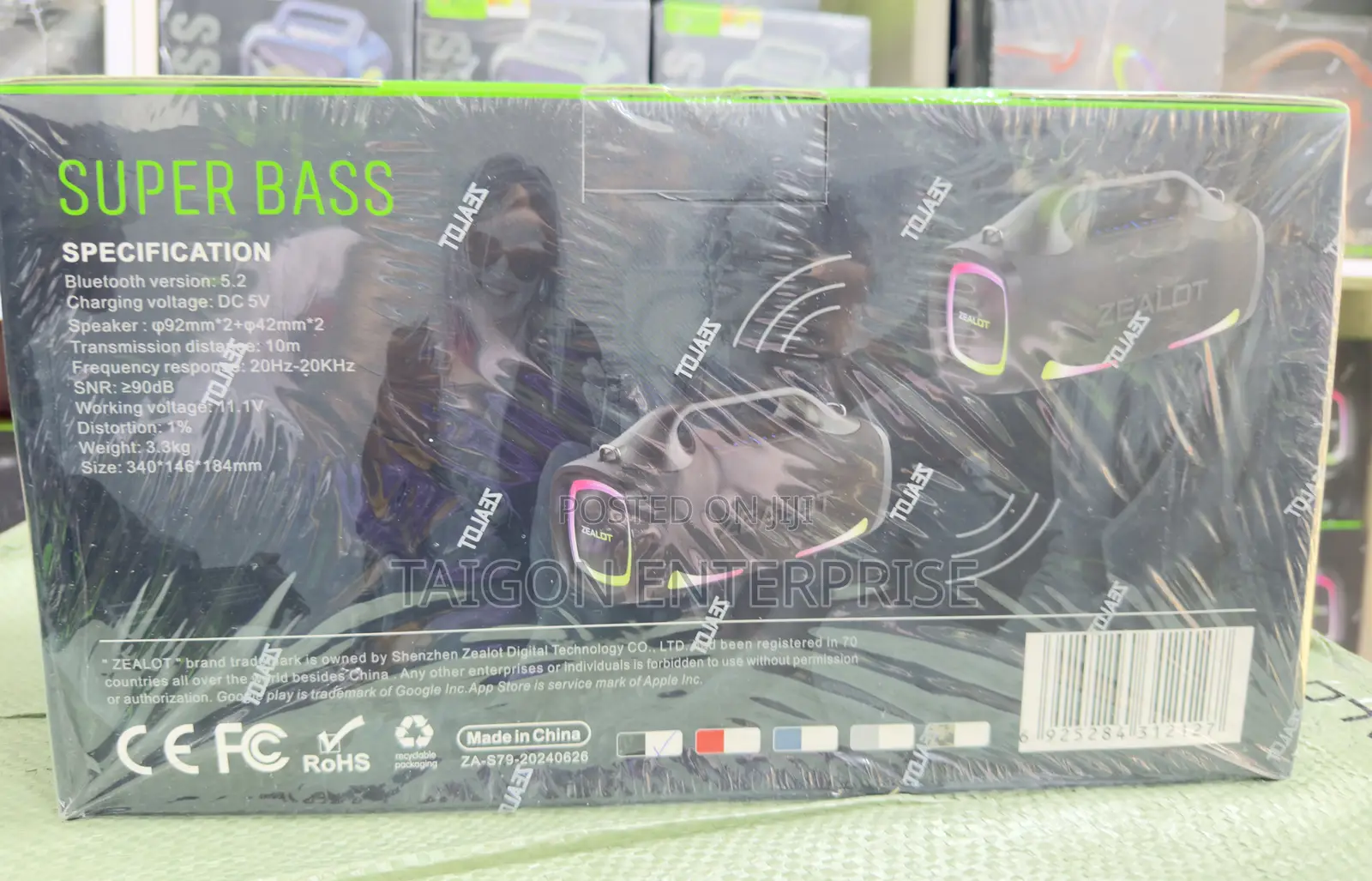 Zealot S79 100W Super Bass Bluetooth Speaker With 24,000 mAh Battery